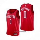 Camiseta Houston Rockets Russell Westbrook #0 Earned Rojo