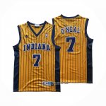 Camiseta Indiana Pacers Jermaine O'Neal NO 7 Amarillo