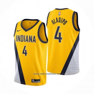 Camiseta Indiana Pacers Victor Oladipo #4 Statement 2019-20 Amarillo