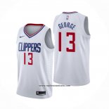 Camiseta Los Angeles Clippers Paul George #13 Association 2017-18 Blanco