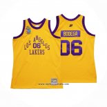 Camiseta Los Angeles Lakers x Bodega #06 Amarillo