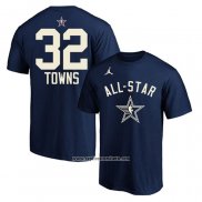 Camiseta Manga Corta All Star 2024 Karl-Anthony Towns Azul