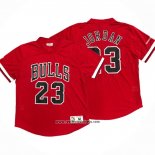 Camiseta Manga Corta Chicago Bulls Michael Jordan #23 Rojo2