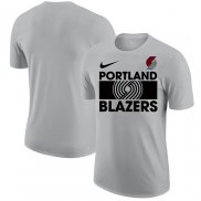 Camiseta Manga Corta Portland Trail Blazers Gris
