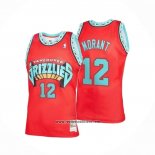 Camiseta Memphis Grizzlies Ja Morant #12 Mitchell & Ness 1998-99 Rojo