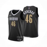 Camiseta Memphis Grizzlies John Konchar #46 Ciudad 2023-24 Negro