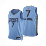 Camiseta Memphis Grizzlies Santi Aldama #7 Statement 2022-23 Azul