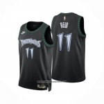 Camiseta Minnesota Timberwolves Naz Reid NO 11 Classic 2025-26 Negro