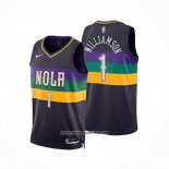 Camiseta New Orleans Pelicans Zion Williamson #1 Ciudad 2022-23 Violeta