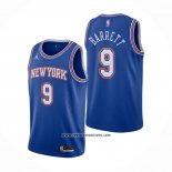 Camiseta New York Knicks RJ Barrett #9 Statement 2020-21 Azul