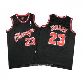 Camiseta Nino Chicago Bulls Michael Jordan #23 Negro3