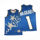 Camiseta Orlando Magic Tracy Mcgrady #1 Mitchell & Ness Big Face Azul