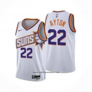 Camiseta Phoenix Suns Deandre Ayton #22 Association 2023-24 Blanco