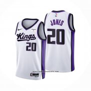 Camiseta Sacramento Kings Colby Jones #20 Association 2023-24 Blanco