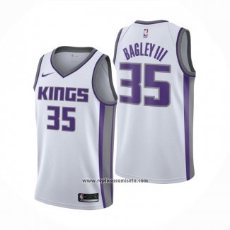 Camiseta Sacramento Kings Marvin Bagley III #35 Association 2019-20 Blanco