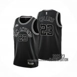 Camiseta San Antonio Spurs Zach Collins #23 Classic 2022-23 Negro