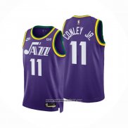 Camiseta Utah Jazz Kris Dunn #11 Classic 2023-24 Violeta