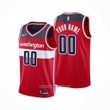 Camiseta Washington Wizards Personalizada Icon 2024-25 Rojo