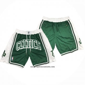 Pantalone Boston Celtics Ciudad Just Don Verde