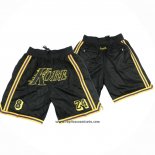 Pantalone Los Angeles Lakers Kobe Bryant Negro