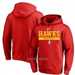 Sudaderas con Capucha Atlanta Hawks Practice Performance 2022-23 Rojo