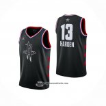 Camiseta All Star 2019 Houston Rockets James Harden #13 Negro