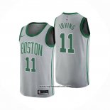 Camiseta Boston Celtics Kyrie Irving #11 Ciudad 2018-19 Gris