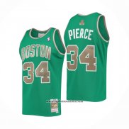 Camiseta Boston Celtics Paul Pierce #34 Mitchell & Ness 2007-08 Verde