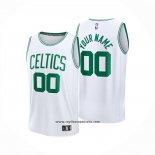 Camiseta Boston Celtics Personalizada Association 2023-25 Blanco