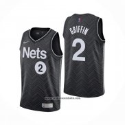 Camiseta Brooklyn Nets Blake Griffin #2 Earned 2020-21 Negro