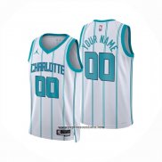 Camiseta Charlotte Hornets Personalizada Association 2024-25 Blanco