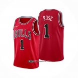 Camiseta Chicago Bulls Derrick Rose #1 Icon Rojo