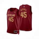 Camiseta Cleveland Cavaliers Donovan Mitchell #45 Icon 2022-23 Rojo