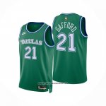 Camiseta Dallas Mavericks Daniel Gafford NO 21 Classic 2025-26 Verde