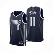 Camiseta Dallas Mavericks Kyrie Irving NO 11 Statement 2024-25 Azul