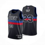 Camiseta Detroit Pistons Jaden Ivey NO 23 Statement 2024-25 Azul
