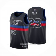 Camiseta Detroit Pistons Jaden Ivey NO 23 Statement 2024-25 Azul