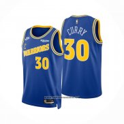 Camiseta Golden State Warriors Stephen Curry #30 Classic 2022-23 Azul