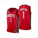 Camiseta Houston Rockets Amen Thompson NO 1 Icon 2024-25 Rojo