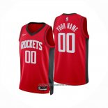 Camiseta Houston Rockets Personalizada Icon 2024-25 Rojo