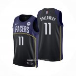 Camiseta Indiana Pacers Langston Galloway #11 Ciudad 2022-23 Azul