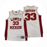 Camiseta Lower Merion Kobe Bryant #33 Blanco