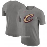 Camiseta Manga Corta Cleveland Cavaliers Ciudad 2023-24 Gris