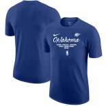 Camiseta Manga Corta Oklahoma City Thunder Azul1