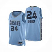 Camiseta Memphis Grizzlies Dillon Brooks #24 Statement 2022-23 Azul