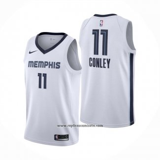 Camiseta Memphis Grizzlies Mike Conley #11 Association Blanco