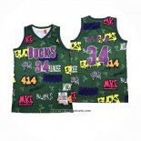 Camiseta Milwaukee Bucks Allen Iverson #34 Mitchell & Ness 2000-01 Verde