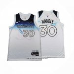 Camiseta Minnesota Timberwolves Julius Randle #30 Ciudad 2024-25 Blanco