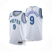 Camiseta Minnesota Timberwolves Nickeil Alexander #9 Classic 2023-24 Blanco