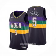 Camiseta New Orleans Pelicans Herbert Jones #5 Ciudad 2022-23 Violeta